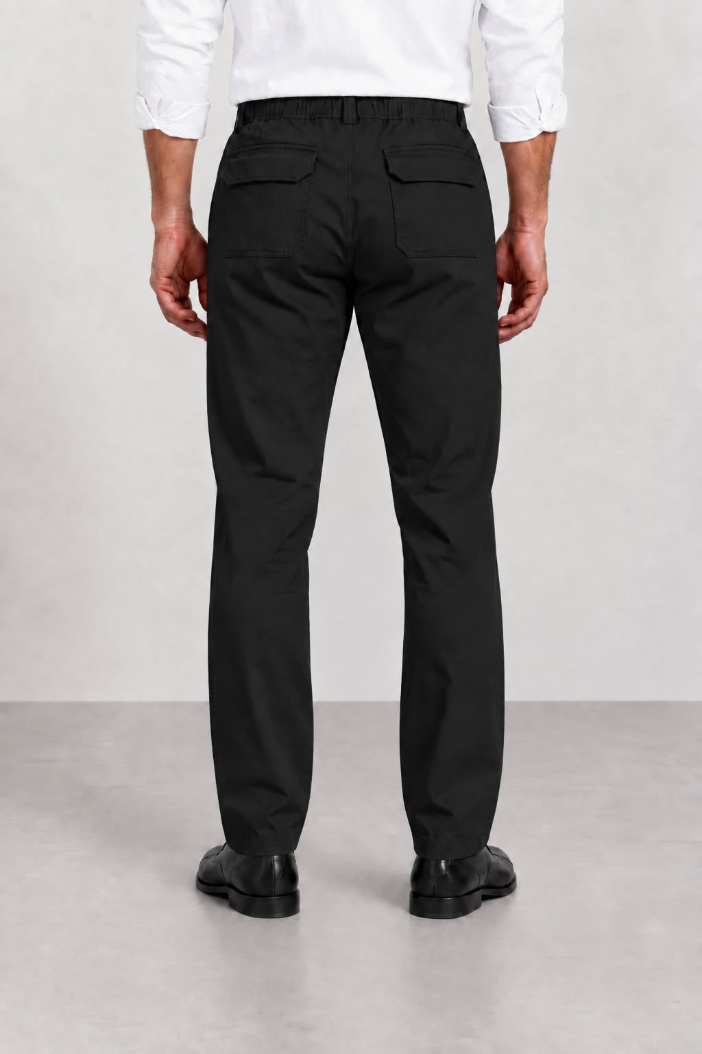 Airflex Denim Baggy Cargo-Charcoal