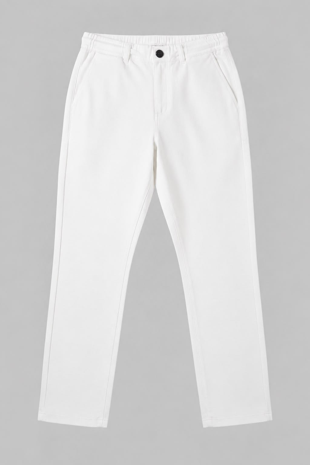 All-Day Comfort Pants – White