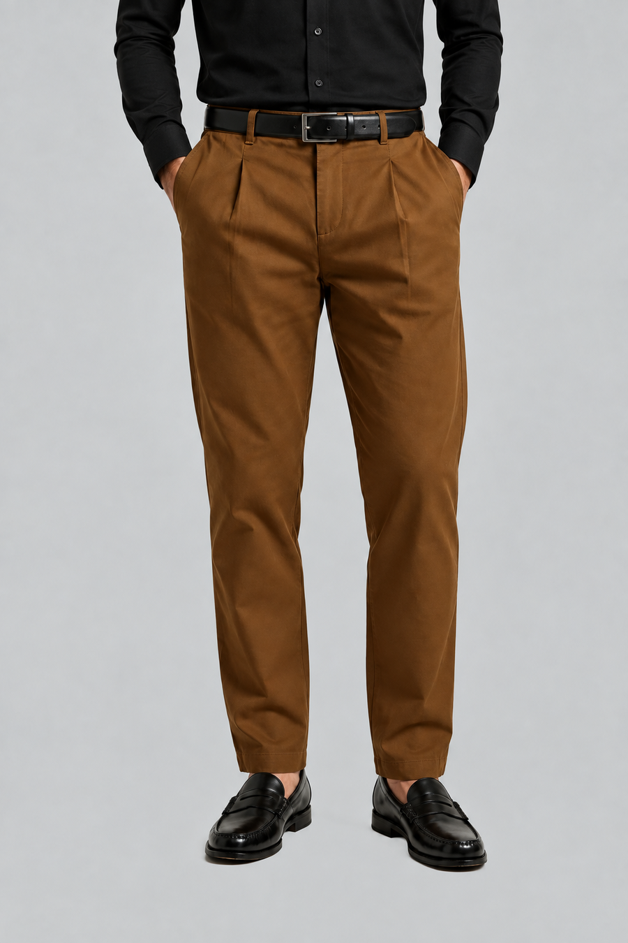 All-Day Comfort Pants – Camel