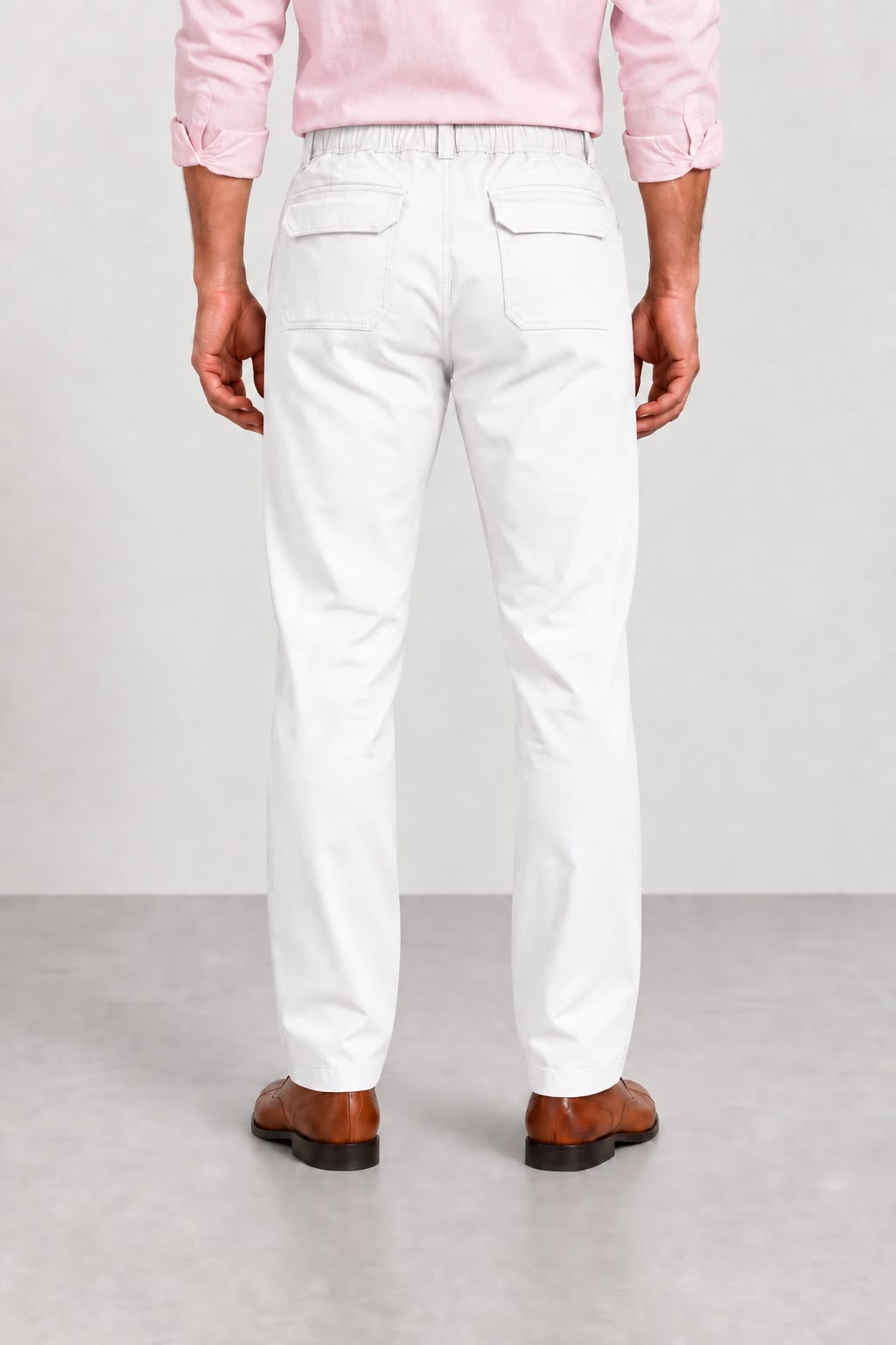 All-Day Comfort Pants – White