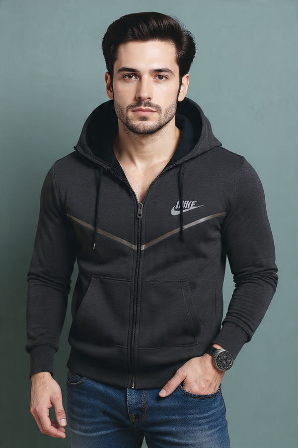 Export Quality Track Fleece Hoodie