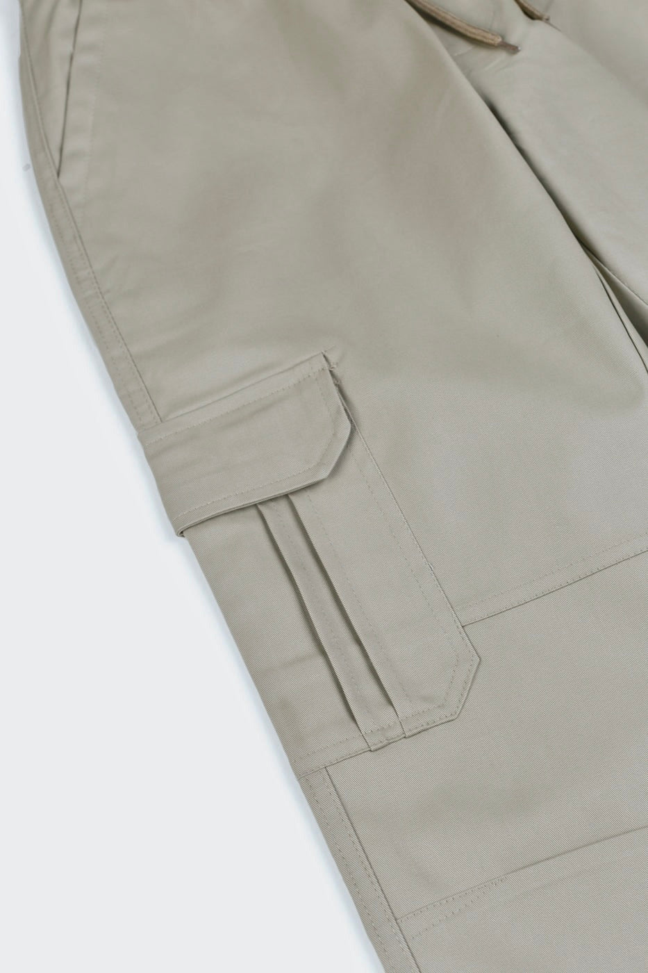 6-Pockets Relaxed Fit Cargo-Beige