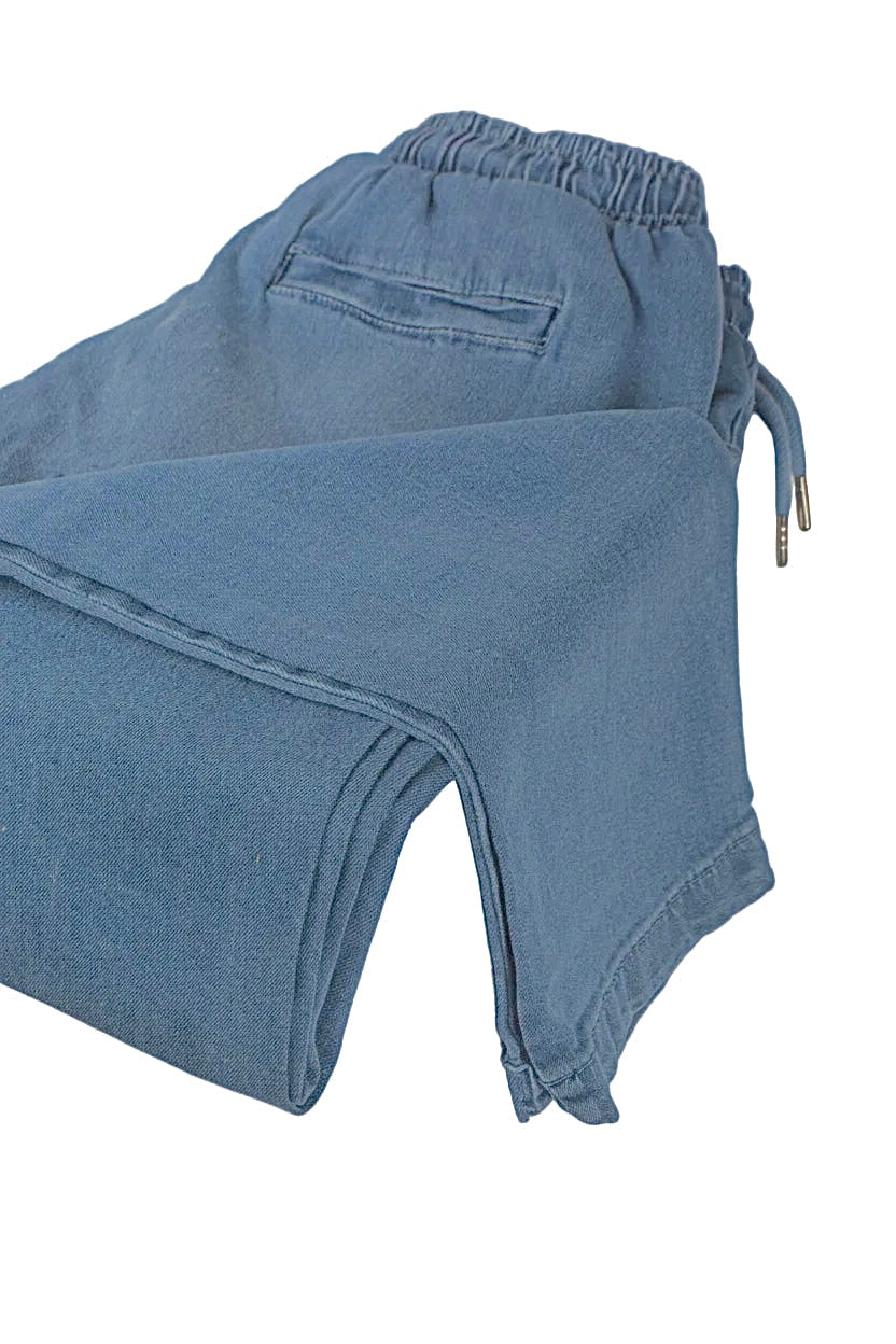 Light Blue Denim Joggers