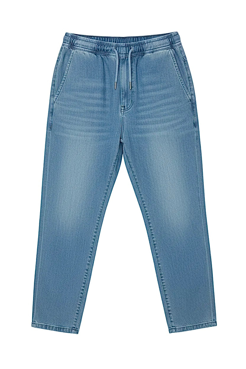 Light Blue Denim Joggers