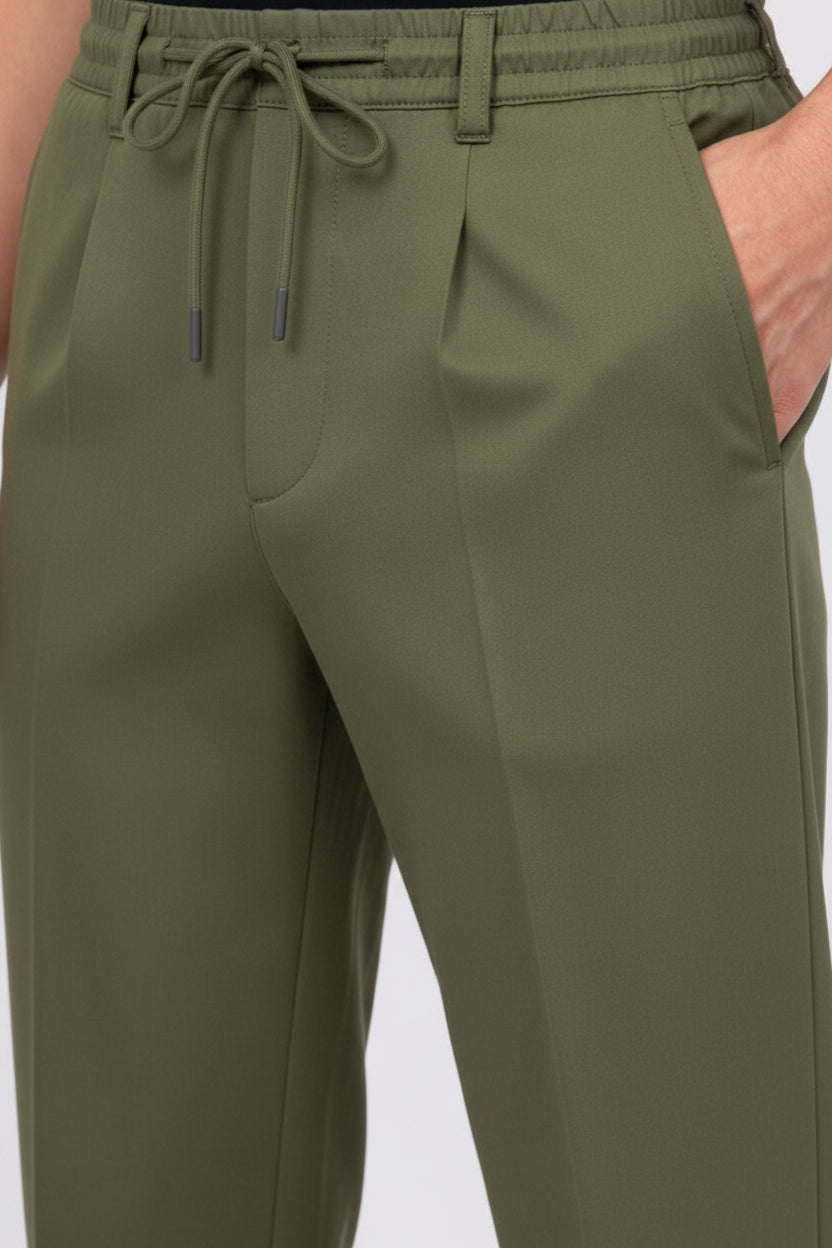 All-Day Comfort Pants – Olive
