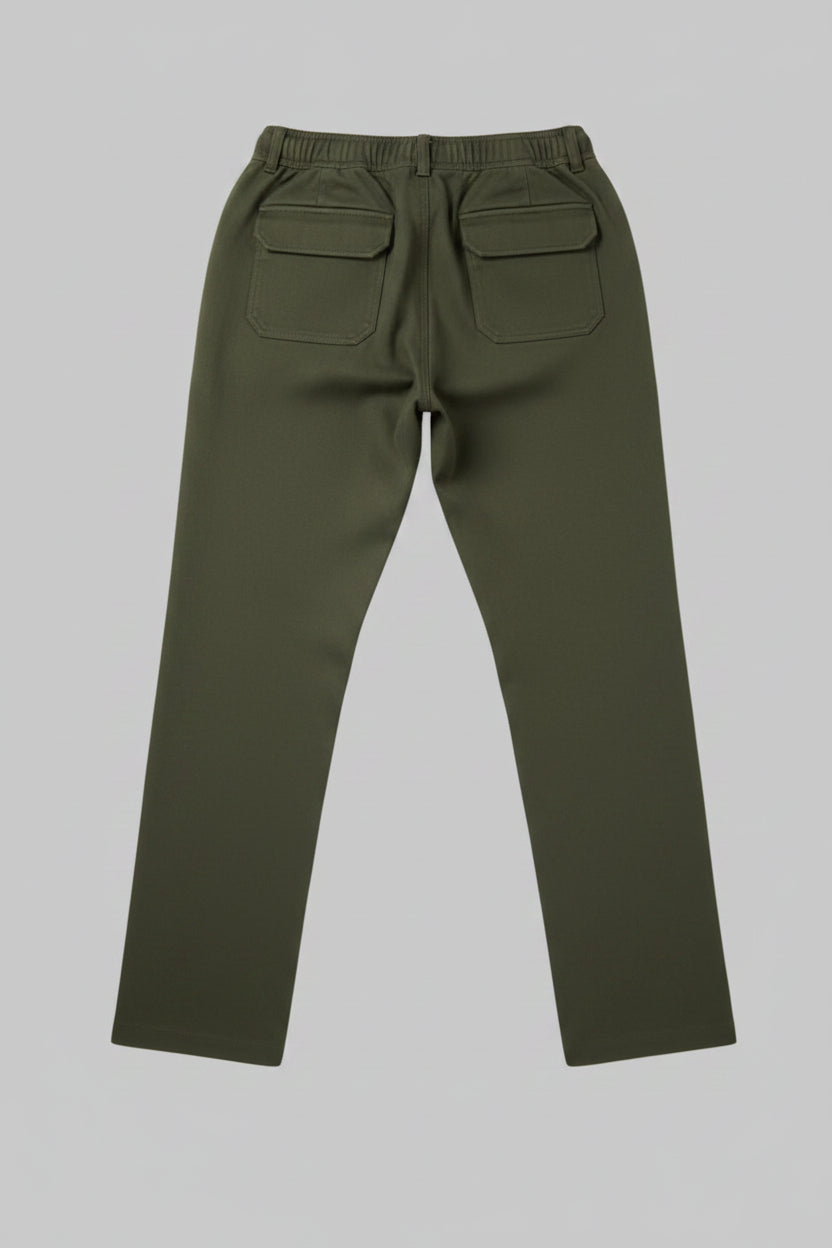 All-Day Comfort Pants – Olive