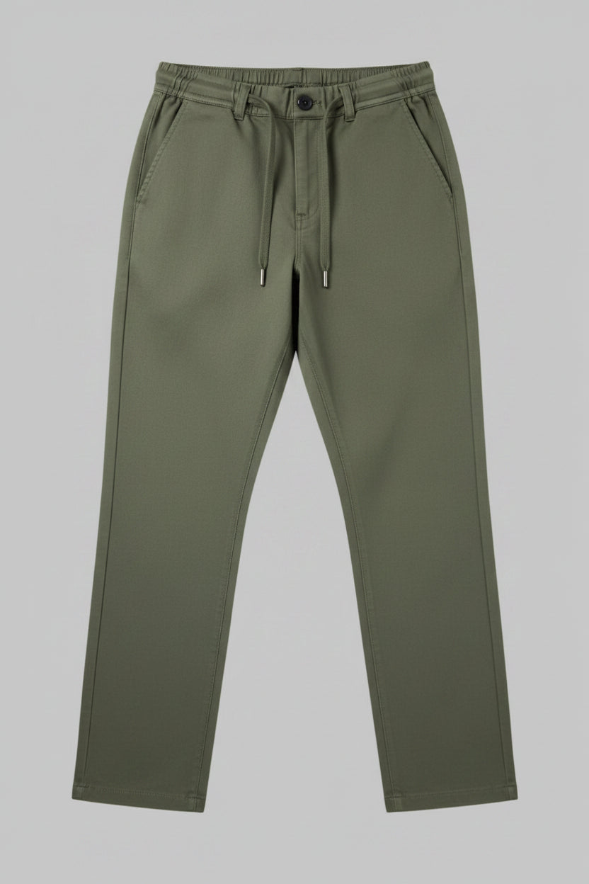 All-Day Comfort Pants – Olive