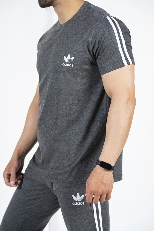 Imported Cotton Jersy Tracksuit (Grey)