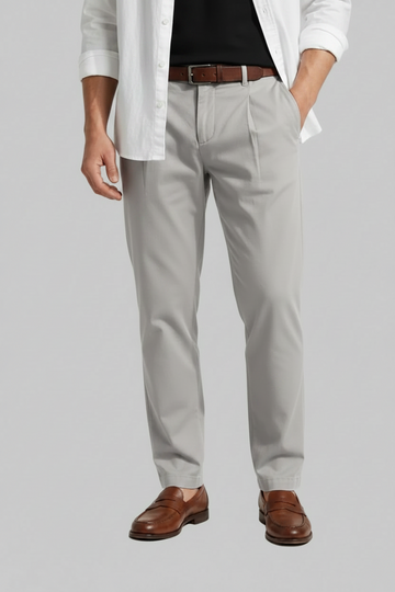 All-Day Comfort Pants – Steel Gray