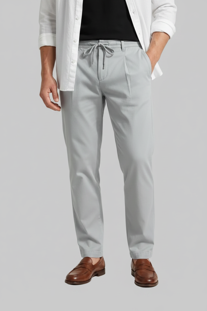 All-Day Comfort Pants – Steel Gray