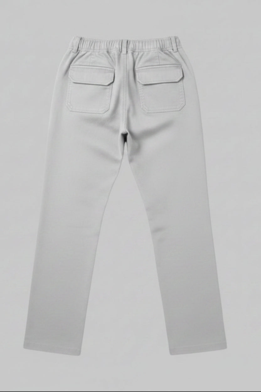 All-Day Comfort Pants – Steel Gray