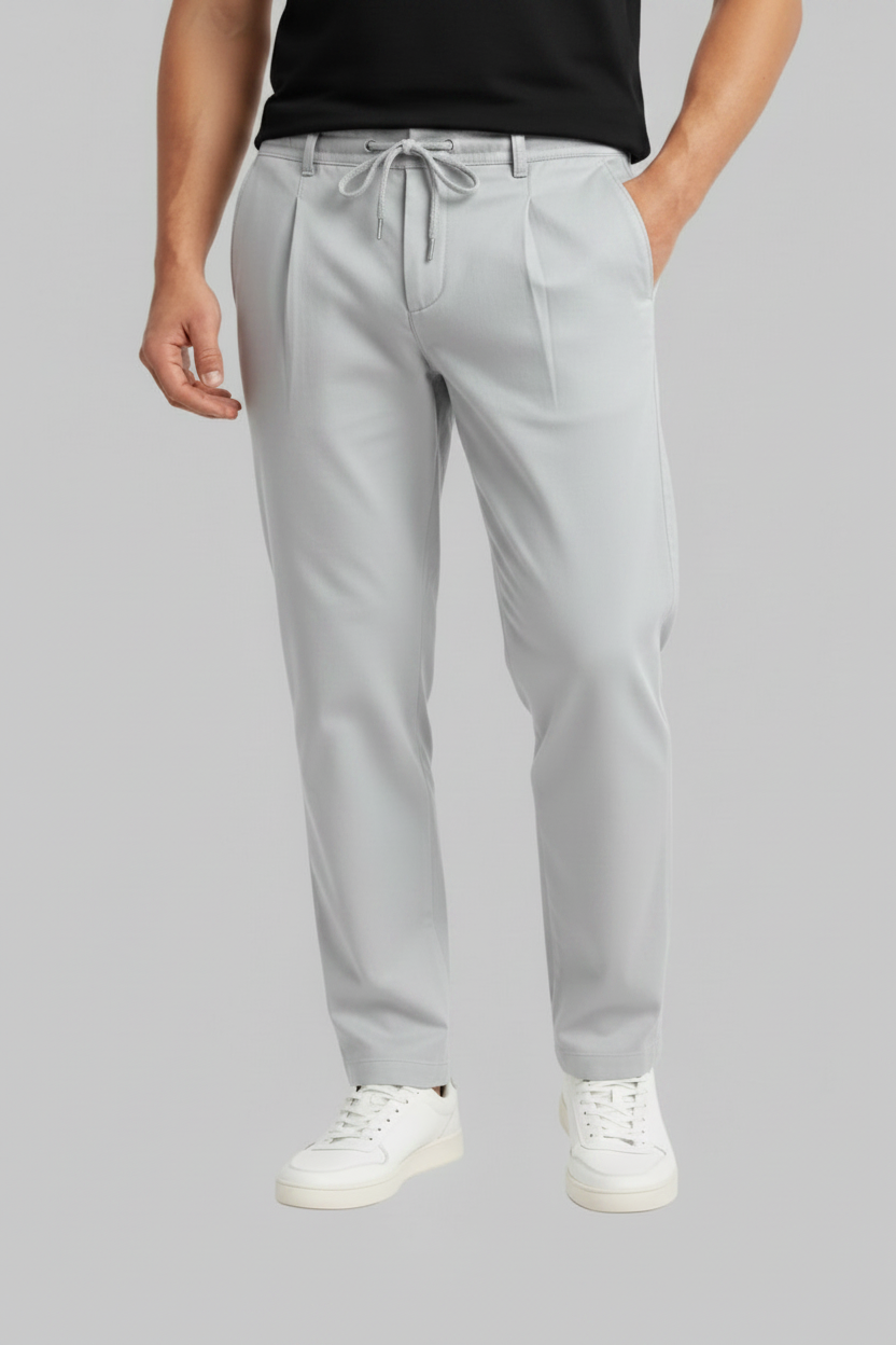 All-Day Comfort Pants – Steel Gray