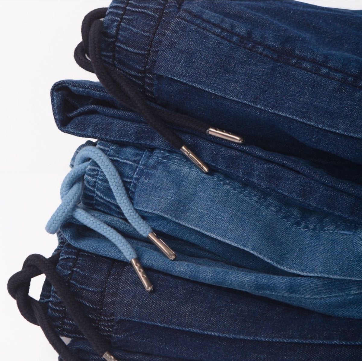 Light Blue Denim Joggers