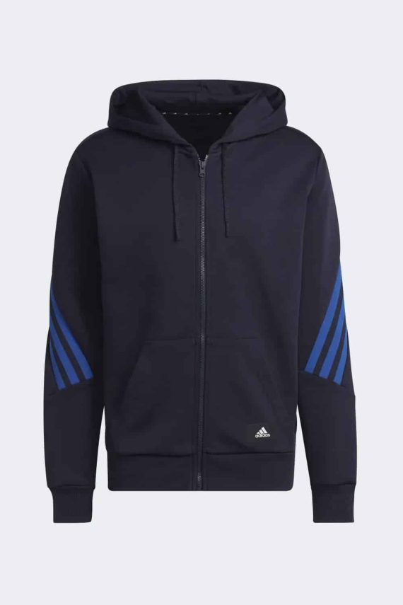 Export Quality Navy addi Zipper with Stripes