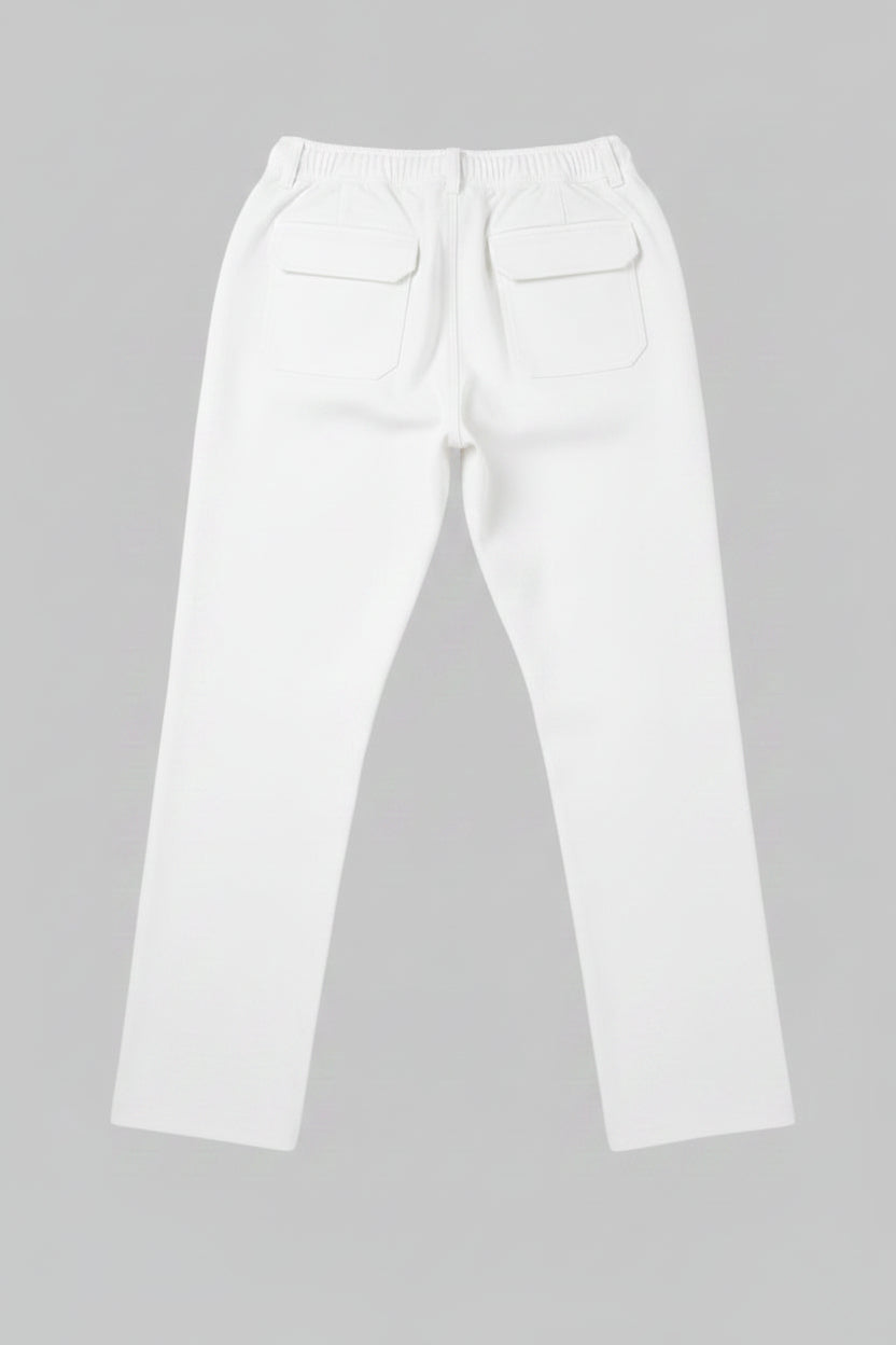 All-Day Comfort Pants – White